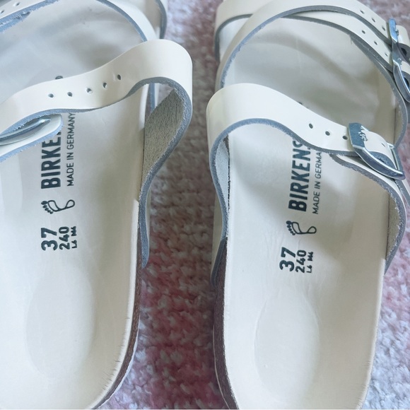 NIB BIRKENSTOCK FRANCA HEX SANDALS BUTTER - Picture 5 of 9